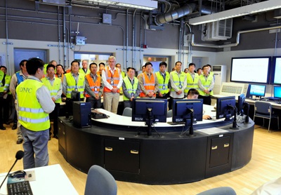 Haiyang 1 control room operational - 400 (Westinghouse)